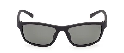 Gafas de sol deportivas Timberland TB9237 02R negras mate polarizadas envolventes 58-17-135 Foto 1 de 2