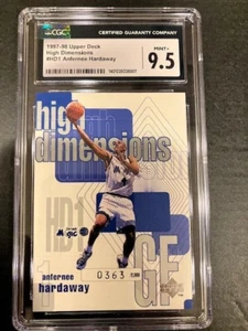 1997-98 Upper Deck High Dimensions HARDAWAY CGC 9.5 Single Highest CGC or PSA - Picture 1 of 2