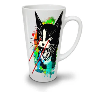 Wellcoda Laser Angry buntes Tier Latte Becher 12/17oz - Bild 1 von 15