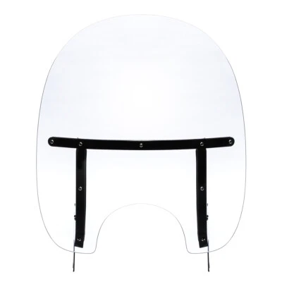 Parabrisas transparente negro apto para Harley Touring Road King 1994-2025 24 Foto 1 de 4