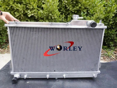 Radiador de alumínio para Mazda MX-5 Miata MX5 MT 1990-1997 90 91 92 93 94 95 96 97 - Imagem 1 de 4