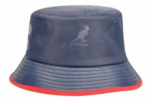 Kangol Men's NyTek Bucket Cap Navy & Red Hat Hat  L new sample