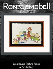 Ron Campbell Storyboard The Rugrats Cartoon Signed Giclee Print Framed