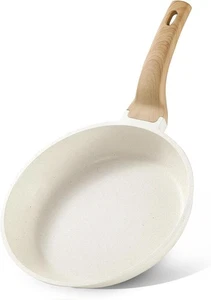 12" White Granite Nonstick Frying Pan PFOA Free - Picture 1 of 5