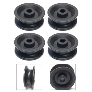 4 Roller Pulleys for Stationary Bikes Essential Upgrade for Fitness Equipment - Picture 1 of 12