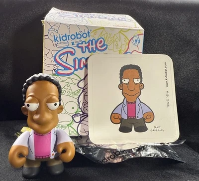 Kidrobot Simpsons Serie 2 Carl minifigura 1/20 ~ ¡Completo! Foto 1 de 4