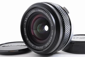 【COMO NUEVO】OLYMPUS OM SYSTEM ZUIKO AUTO W 21mm F/3.5 MF lente gran angular J... - Imagen 1 de 13