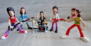 Rolling Stones Resin Figure Set collectible By Trumar Mick Jagger Ronnie Wood - Picture 1 of 17