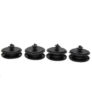 Universal Black Vehicle Car Floor Mat Clips Carpet Retainer Fixing Holders Grips - Picture 1 of 12