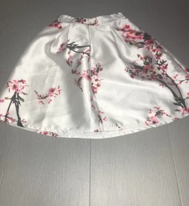 Allegra K Women’s Vintage Floral Print High Waisted Aline Midi Flare Skirt - Bild 1 von 3