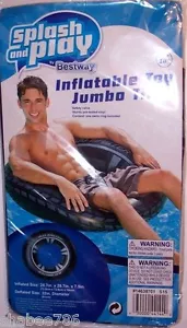"Nuevo Splash & Play Bestway Juguete Inflable Neumático Jumbo Flotador Marca 10+ 28,7"" X 7,5" - Imagen 1 de 3