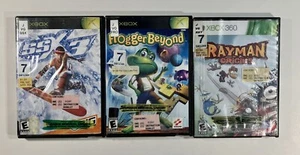 Lot of 3 Games for Xbox incl. Frogger Beyond, Ray man & SS X 3 UNTESTED - Picture 1 of 13