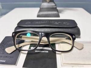 CHROME HEARTS GITTIN ANY? Flare Motif Eyewear Glasses used with Case - Picture 1 of 5
