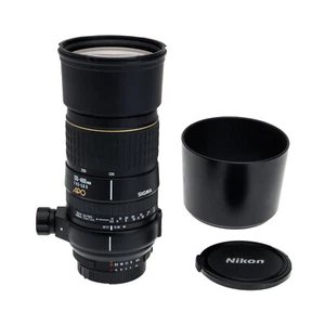 Nikon Sigma 135-400mm F4.5-5.6 D APO Autofocus Telephoto F Mount Zoom Lens - Picture 1 of 5
