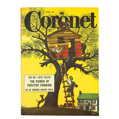 Coronet Magazine Vintage 1954 Ads Timex Watch - NoDoz - Camel Cigarettes Foto 1 de 4