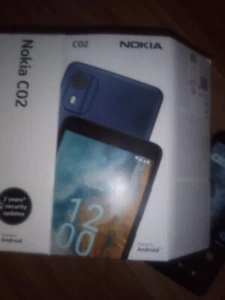 Nokia SIM Free C02 2/32GB Duel SIM Mobile Phone - Cyan - Used for 5 days only - Picture 1 of 3