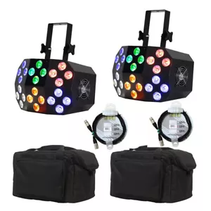 Eliminator Lighting Mega Wash 24 wash lighting LED w/ RGBWA+UV - Picture 1 of 5