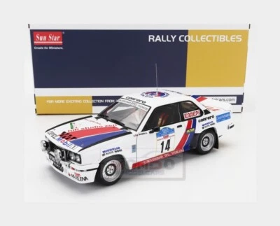 1:18 SUNSTAR Opel Ascona 400 #14 Rally Targa Florio 1981 Biasion Siviero SS5394 - Immagine 1 di 2