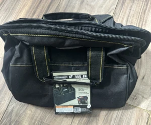 Voyager 12" Portable Tool Bag with 21 Pockets and 24 lb Capacity Tool Bag - NEW - Picture 1 of 6