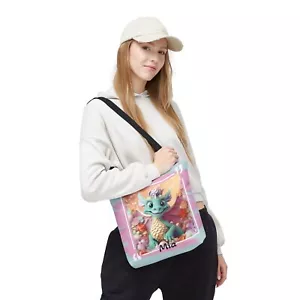 Personalized Dragon Large Tote Bag Shopping Travel Beach Bag Women Shoulder Bag - Picture 1 of 61