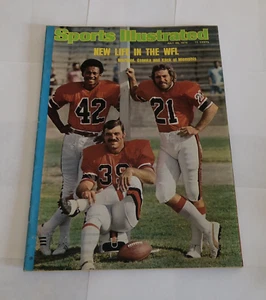1975 NO LABEL Sports Illustrated ex-DOLPHINS Jim KIICK Larry CSONKA WARFIELD WFL - Picture 1 of 1