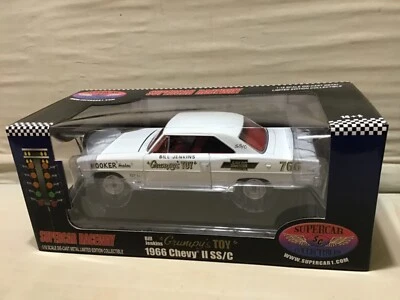 GRUMPYS TOY JENKINS DRAG CAR 1966 NOVA CHEVY II #CP5982 AUTO WORLD SUPERDEPORTIVO 1/18 Foto 1 de 4