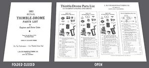 Thimble-Drome Tether Car Instructions and Parts List