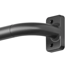 Varillas de cortina para ventanas de 36 a 120 pulgadas, envoltura oscurecida alrededor de la barra de cortina para... - Imagen 1 de 7