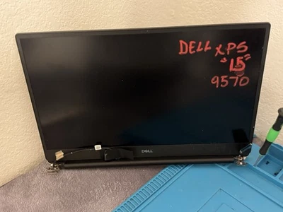 Conjunto de pantalla completa para computadora portátil Dell XPS 9570/PRECISION 5530 con tarjeta WLN y tornillos Foto 1 de 4