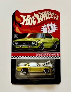 2021 Hot Wheels Red Line Club ‘69 CHEVROLET CAMARO SS #21273/30000 Real Riders - Picture 1 of 4