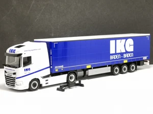 ,HERPA, DAF XG 4x2 con remolque de 3 ejes IKG Spedition, 1/87, HER959001 - Imagen 1 de 1