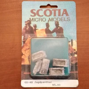 Scotia WWII 1/300th Scale GS-48 Jagdpanther Unopened - Foto 1 di 2