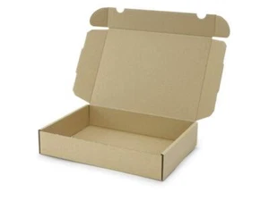 20 Maxibrief Kartons Faltschachtel braun 250 x 175 x 50 mm (Außenmaß) - Bild 1 von 3