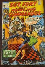 Marvel Comics Group Sgt. Fury and His Howling Commandos 1970 #78 Bronze Age G