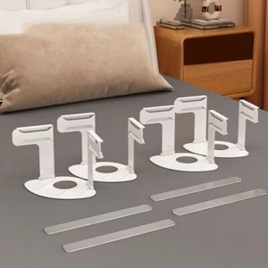 4PCS DIY Heavy Duty Bed Sheet Holder for Home/Crib/Elderly Beds - Picture 1 of 7