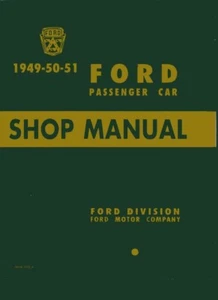 Ford Car Shop 1949 1950 1951 manual de reparación de servicio - Imagen 1 de 6
