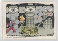 1989 O-Pee-Chee Nintendo Scratch-Off Game Double Dragon Screen 7 #7 d8k