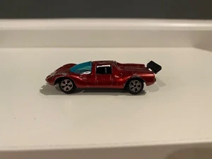 Vintage TIN-TOYS Diecast red FERRARI COMPETIZIONE 1/60 missing wheel - Picture 1 of 6