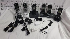 UNTESTED Huge Job Lot Assorted BT Cordless Phones & Accessories - Zdjęcie 1 z 12