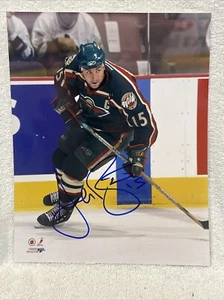 BEAUTIFUL Andrew Brunette AUTOGRAPHED 8x10 Photo, Minnesota Wild, NICE-LOOK! - Picture 1 of 3