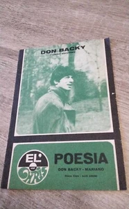 Spartiti Musicali Don backy - Poesia - Foto 1 di 2