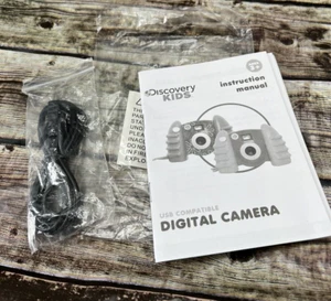 Discovery Kinder USB-kompatible Digitalkamera Anleitung und NUR USB-Kabel - Bild 1 von 4