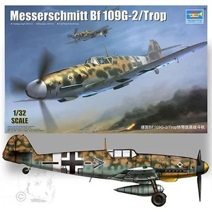 TROMPETER 1/32 MESSERSCHMITT BF109G-2 /TROP KIT - Imagen 1 de 5