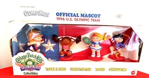 1996 Cabbage Patch U.S. Olympikids Team Set of 4 MIB Official Mascots - Picture 1 of 3