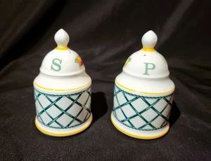 Villeroy & Boch BASKET Salt & Pepper Shakers – No Stoppers - Picture 1 of 4