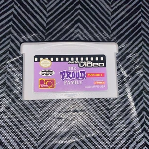 Video: The Proud Family Volume 1 (Nintendo Game Boy Advance GBA) Authentic - Picture 1 of 3