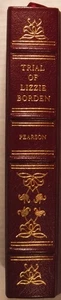 TRIAL OF LIZZIE BORDEN / EDITED BY EDMUND PEARSON / SPECIAL EDITION / LEATHER - Picture 1 of 7