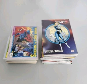 Lot of 1990s Marvel Superhero Trading Cards - Bild 1 von 2