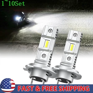 H7 LED Headlight High Beam Low Bulb 6000K White 110W Bright CSP Chip 1-10Set - Picture 1 of 13