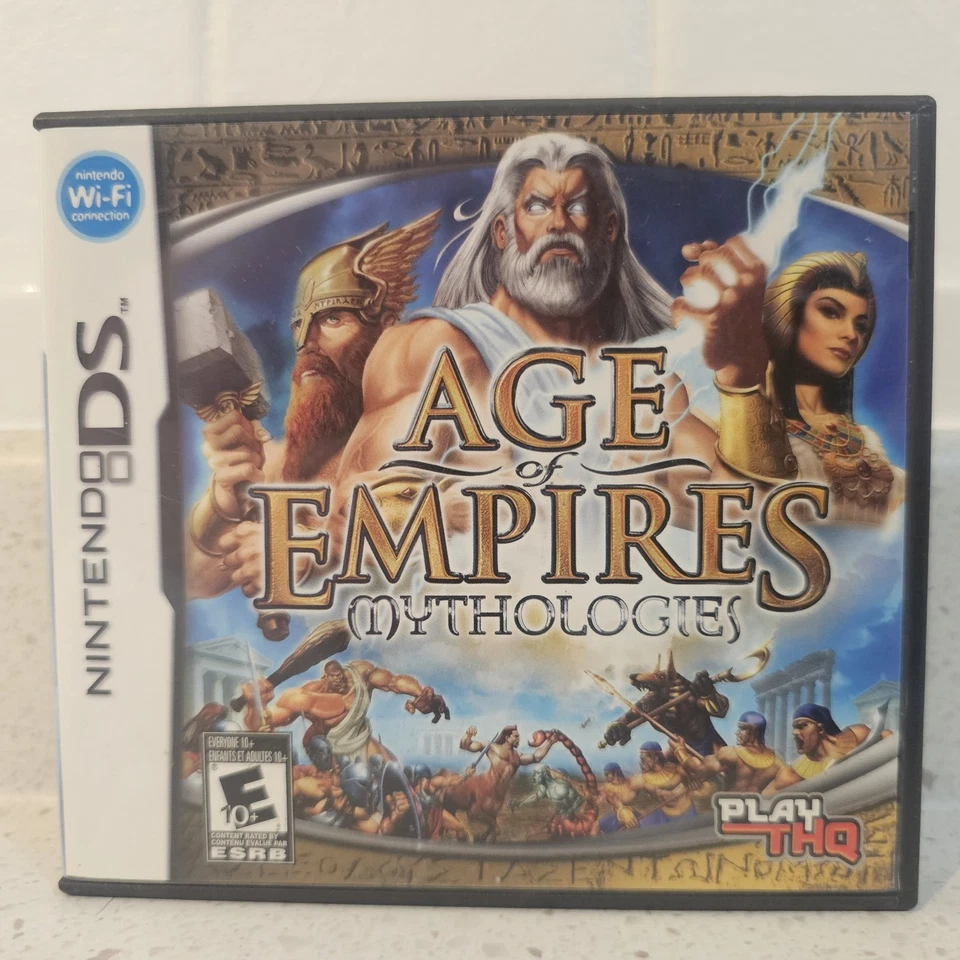 Age of Empire Mythologies - Nintendo DS CIB Foto 1 de 4